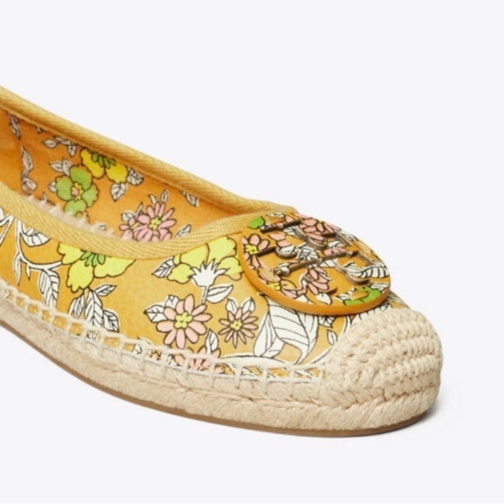 NIB Tory Burch Minnie Ballet Espadrille Size: 8.5 - Picture 4 of 5
